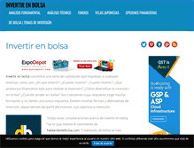 Tablet Screenshot of hablandodebolsa.com